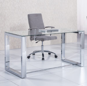 mesa escritorio cristal