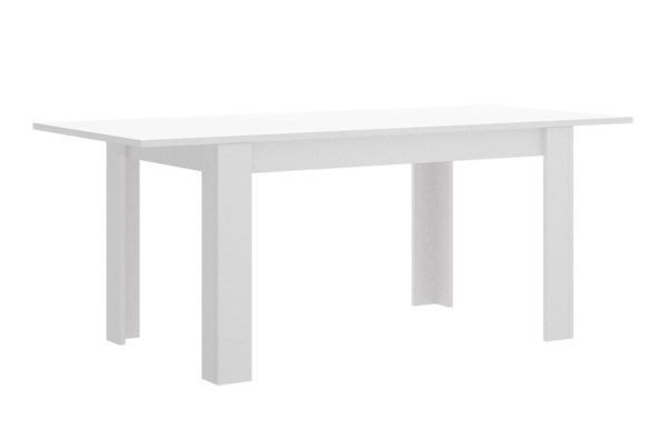 Mesa comedor extensible DINE blanco 4